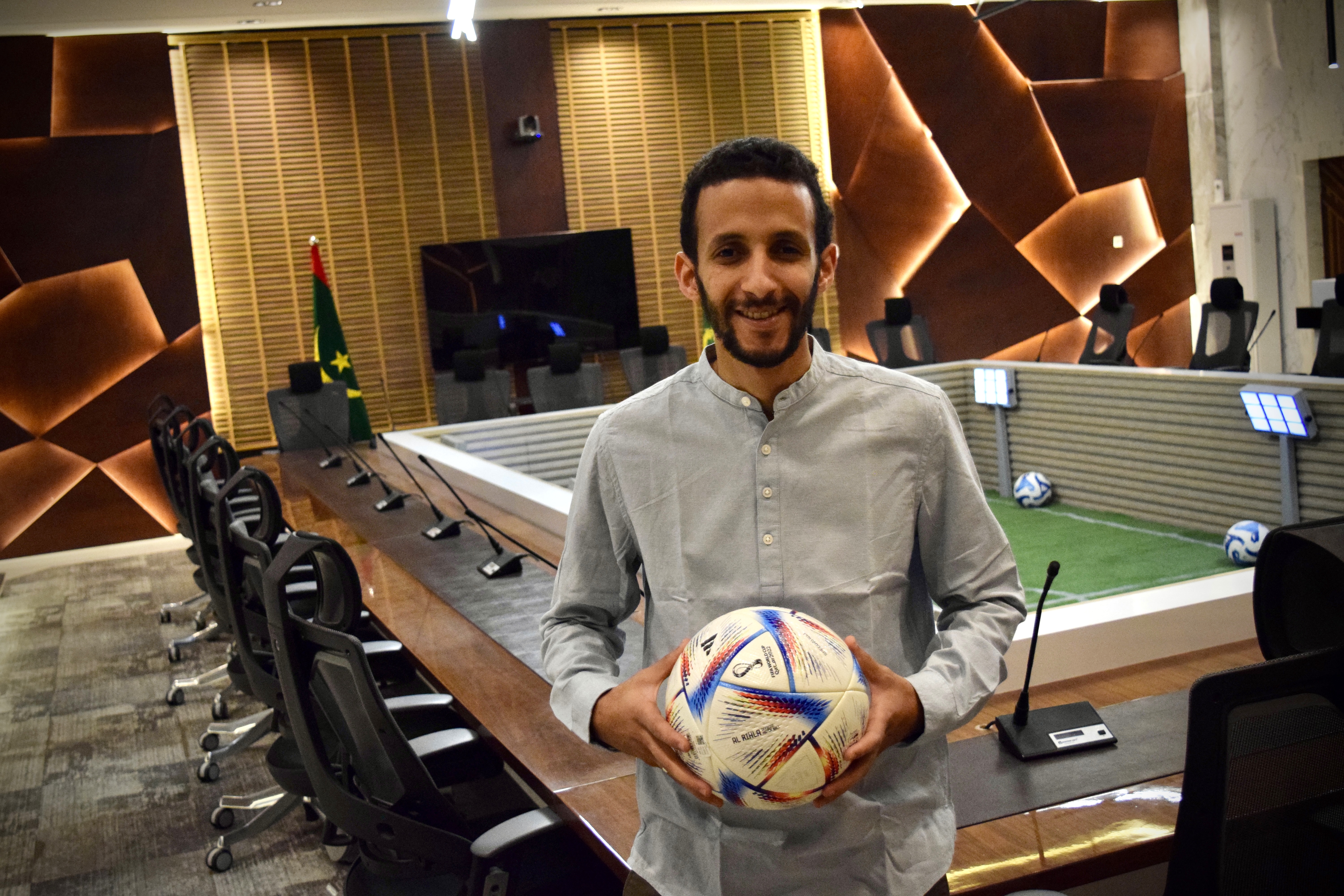A 32 ans, Jemal Sevir est directeur exécutif de la FFRIM