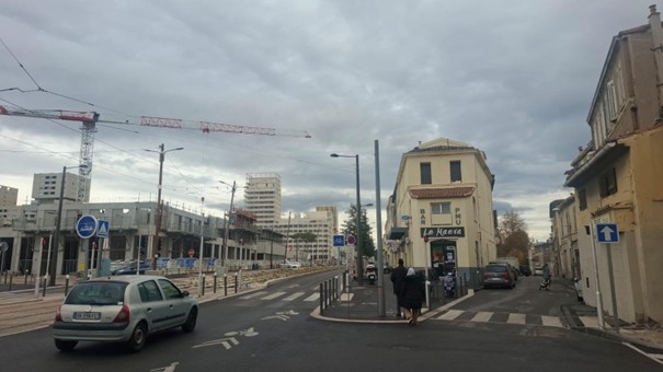 Le quartier des Crottes face au projet d’urbanisme d'Euroméditerranée. © Arnaud MACHABERT