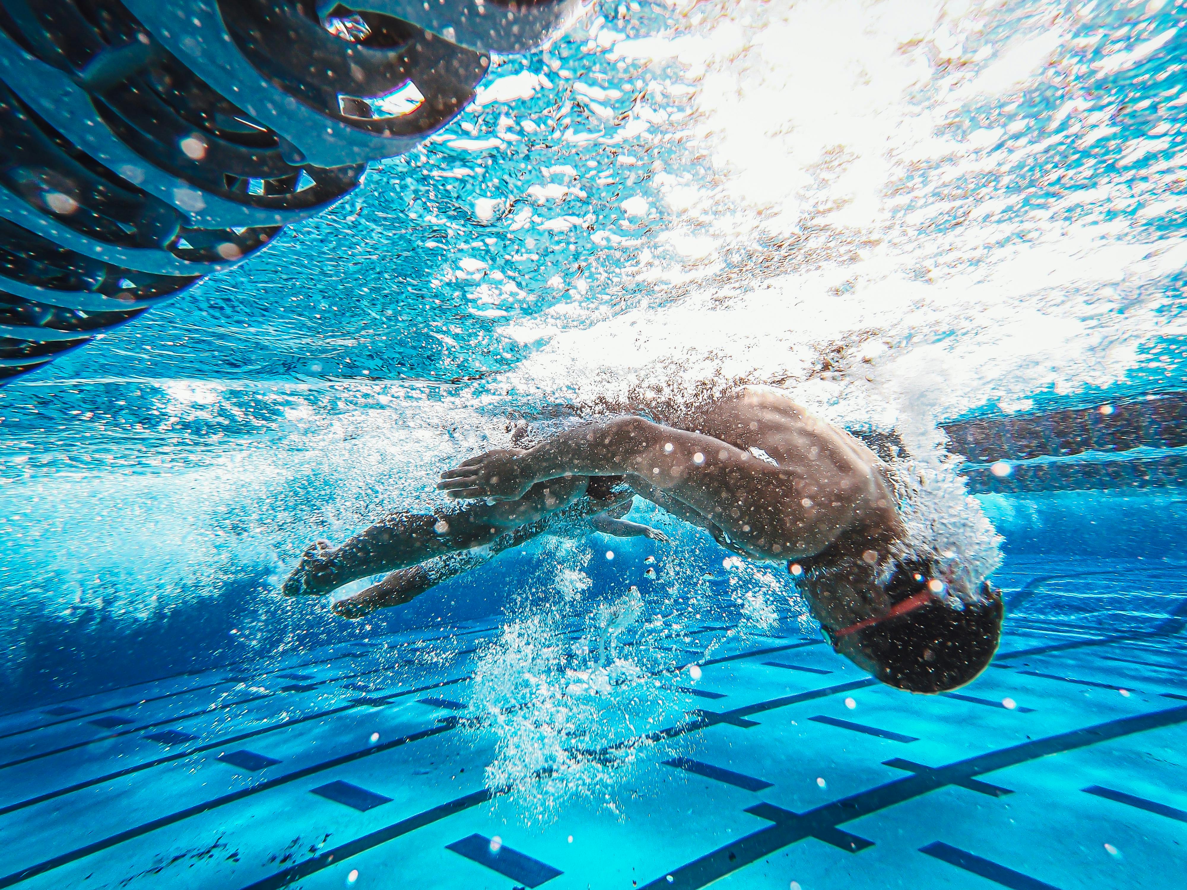 Mathieu a trouvé dans la natation un second souffle pendant sa dépression.